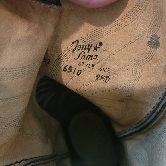 Tony Lama size 9.5 cowboys boots - Picture 7 of 13
